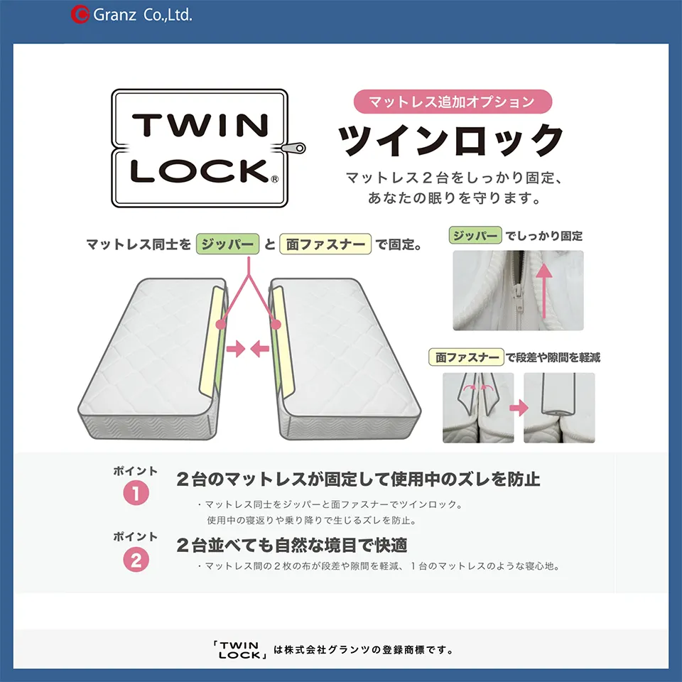 ザ グランツ エメラルド マットレス クイーン 画像8