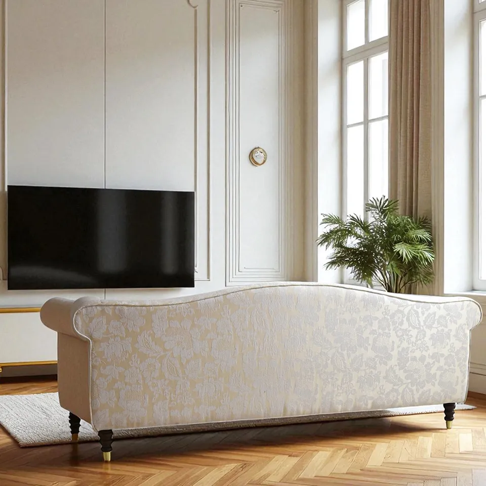 ヨーロピアン クラシック ロココ調 3人掛けソファ 3Pソファ 画像17