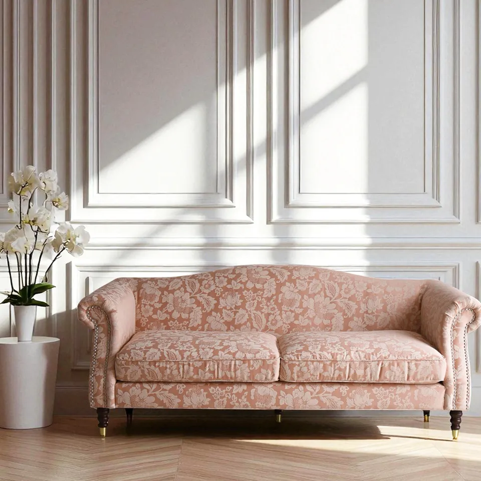 ヨーロピアン クラシック 姫系 ロココ調 3人掛けソファ 3Pソファ 画像6
