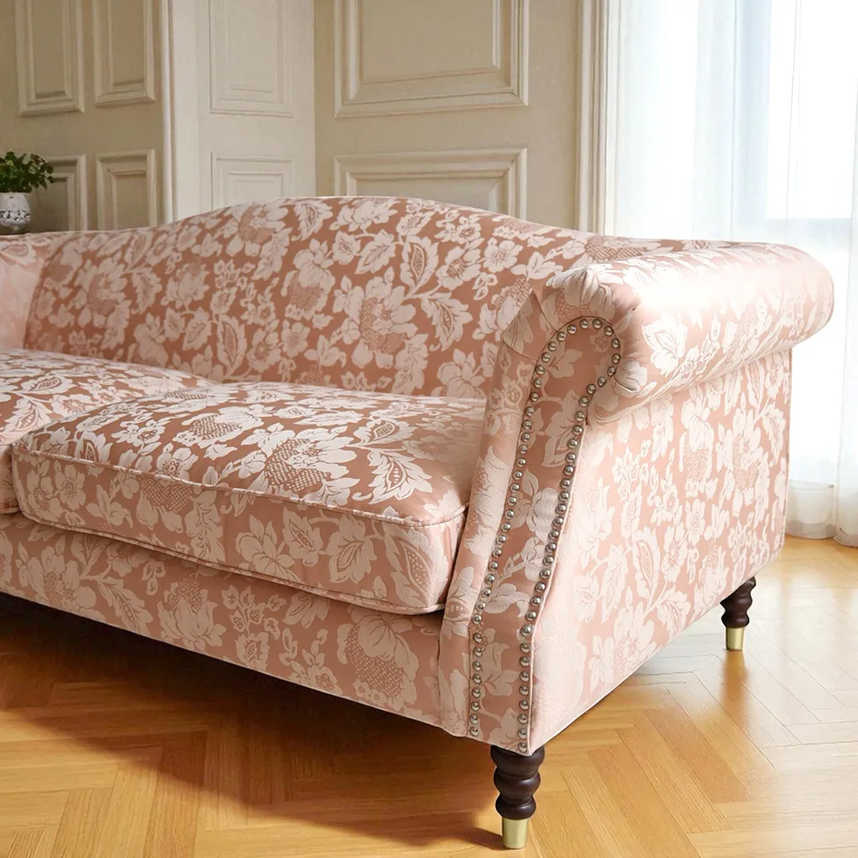 ヨーロピアン クラシック 姫系 ロココ調 3人掛けソファ 3Pソファ 画像7