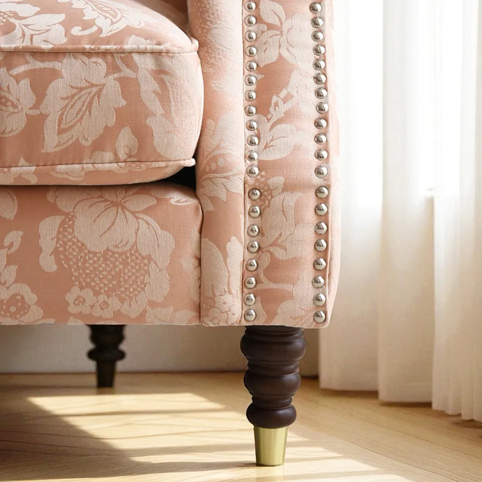 ヨーロピアン クラシック 姫系 ロココ調 3人掛けソファ 3Pソファ 画像8