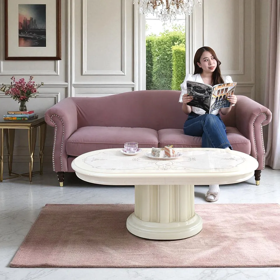 フランスアンティーク　ローズリースが可愛い3人掛けソファー フランスアンティーク ローズリースが可愛い3人掛けソファー