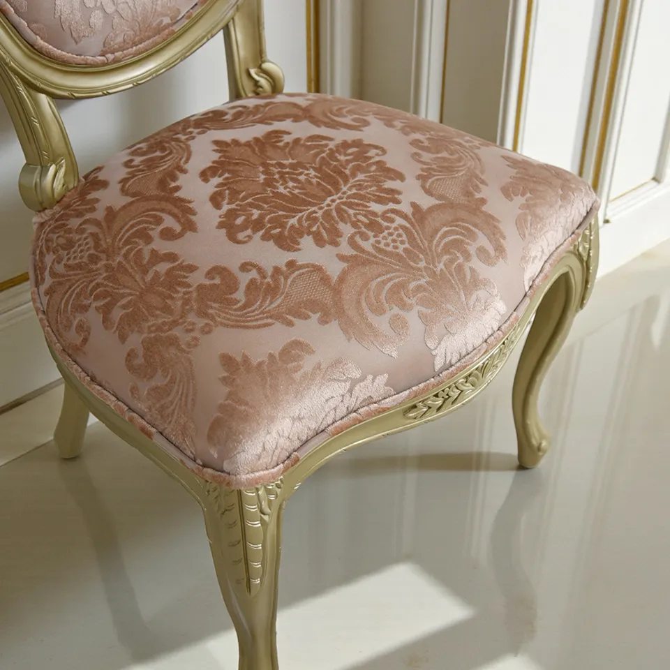 ヴェルサイユ ロワイヤル ゴールド ダイニングチェア 画像6