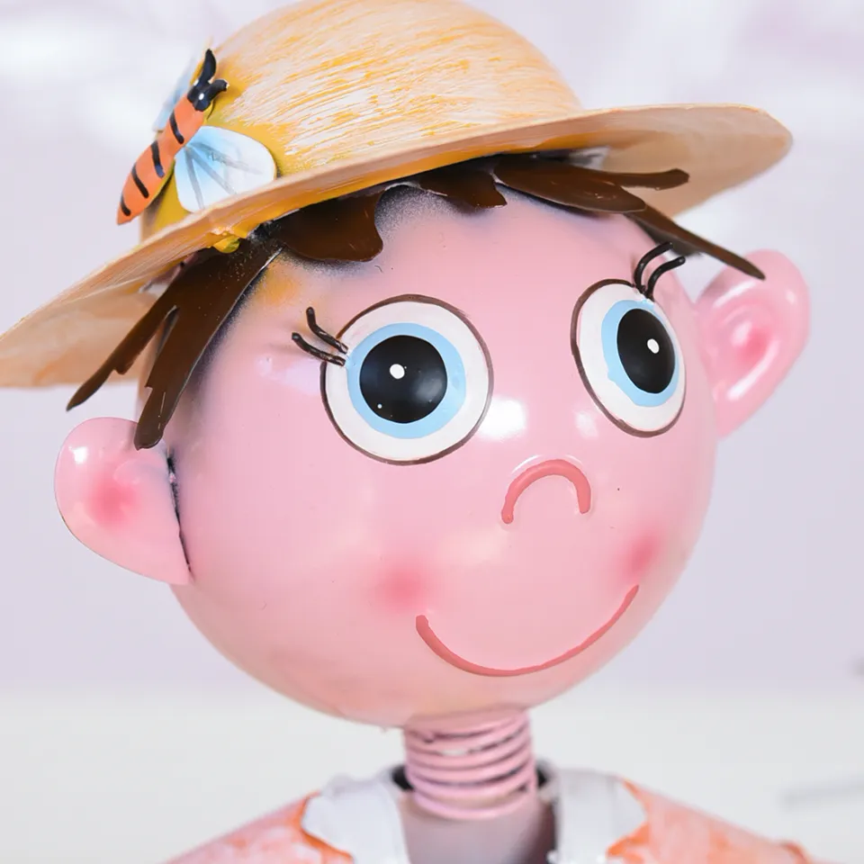 ヨーロピアン ガーデニング オブジェ 自転車の少年 画像7