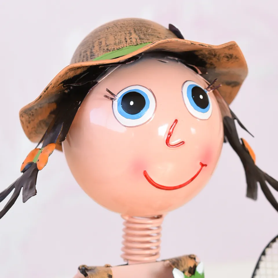 ヨーロピアン ガーデニング オブジェ 虫とり少女 画像7