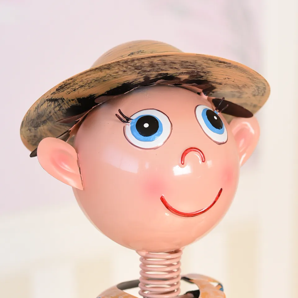 ヨーロピアン ガーデニング オブジェ 夕暮れのわんぱく少年 画像7