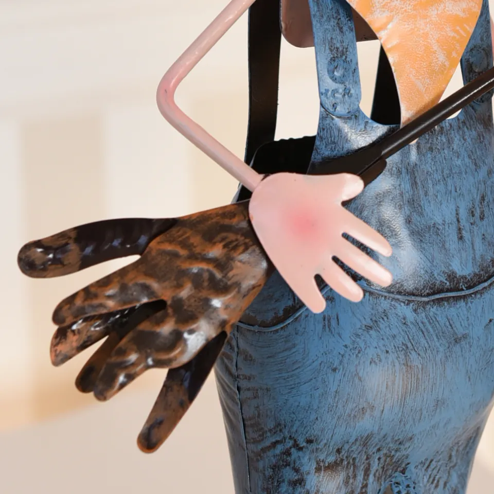 ヨーロピアン ガーデニング オブジェ 夕暮れのわんぱく少年 画像10