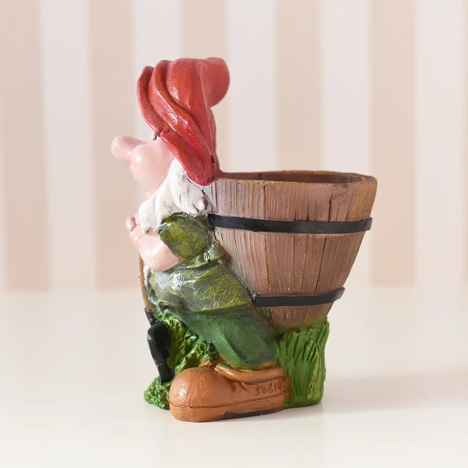 ガーデニング オブジェ ミニ 働き者のドワーフ 画像5