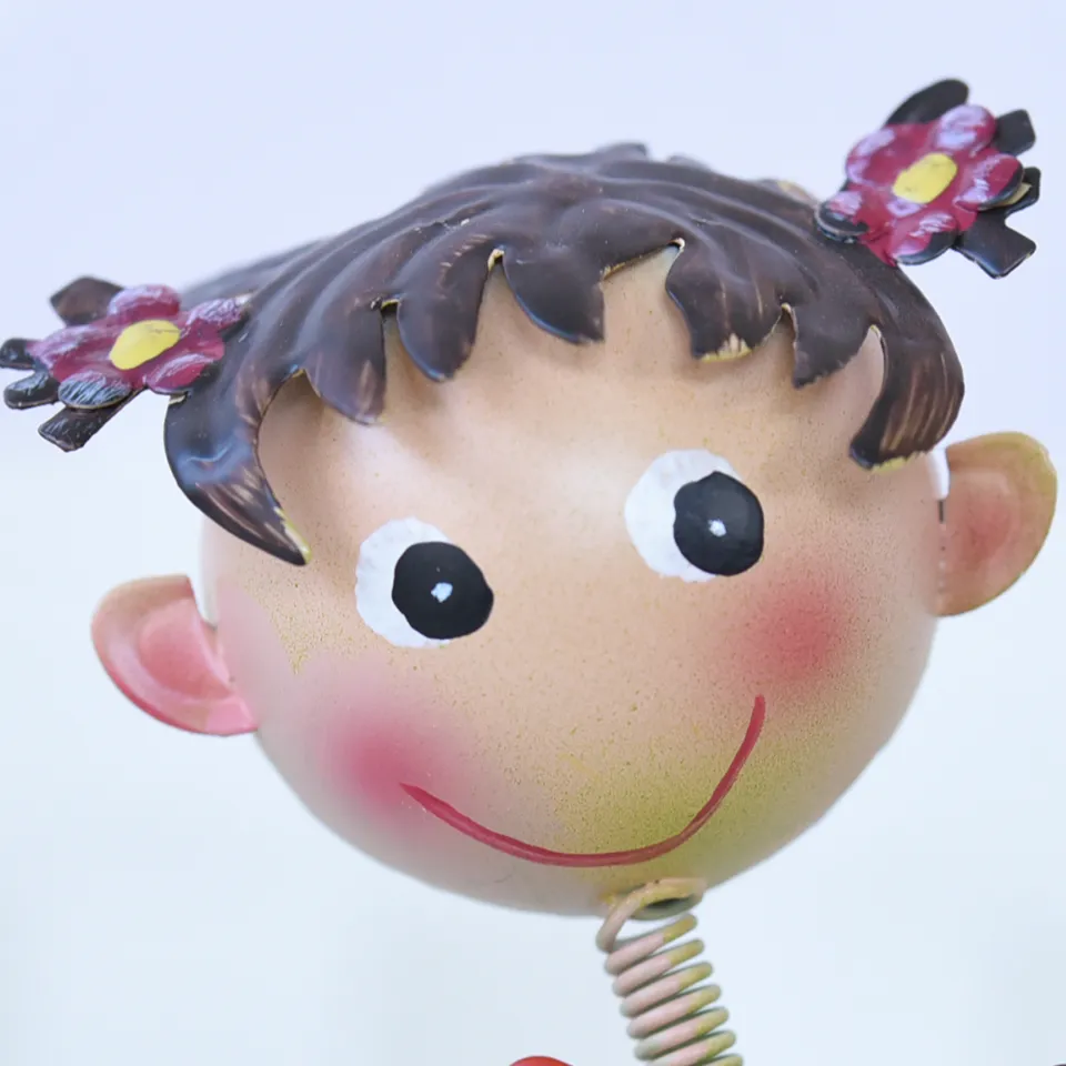 ヨーロピアン ガーデニング オブジェ ミニ ごきげんな少女 画像8