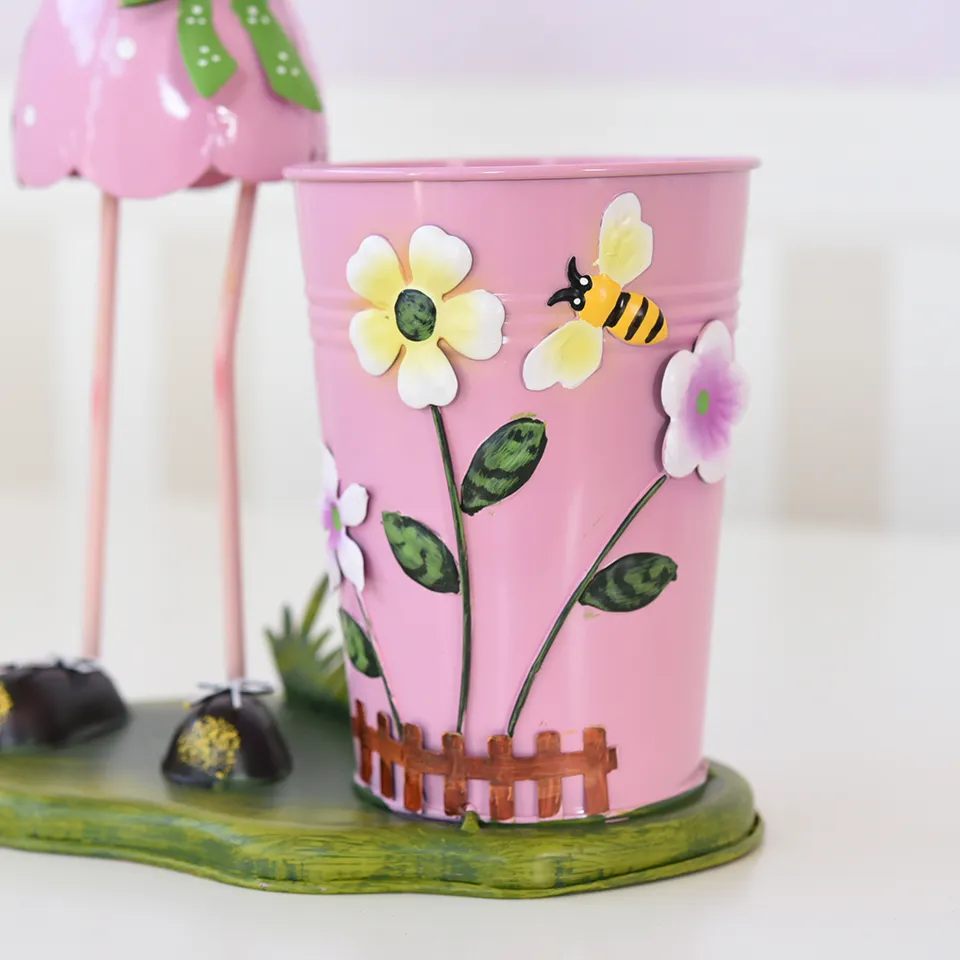 ヨーロピアン ガーデニング オブジェ バイオリンの少女 画像12