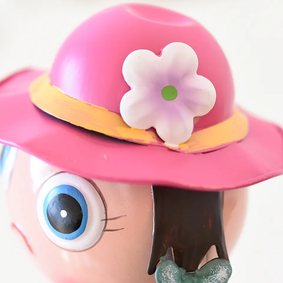 ヨーロピアン ガーデニング オブジェ WELCOMEの少女 画像8