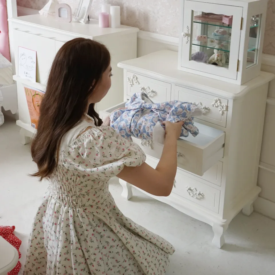 クリスマスまで限定 クリスマスまで限定 ロココ調 姫家具4点セット 画像15