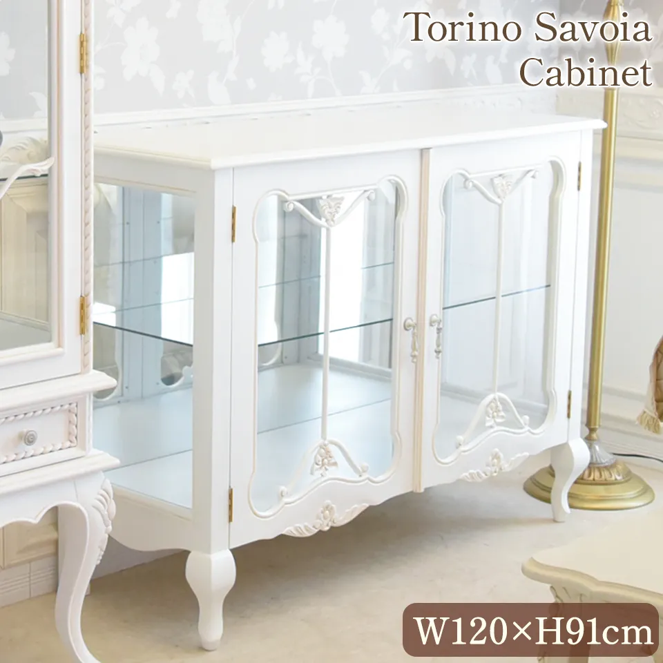 クリスマスまで限定 ロココ調 ダイニング家具 4点パック 画像3