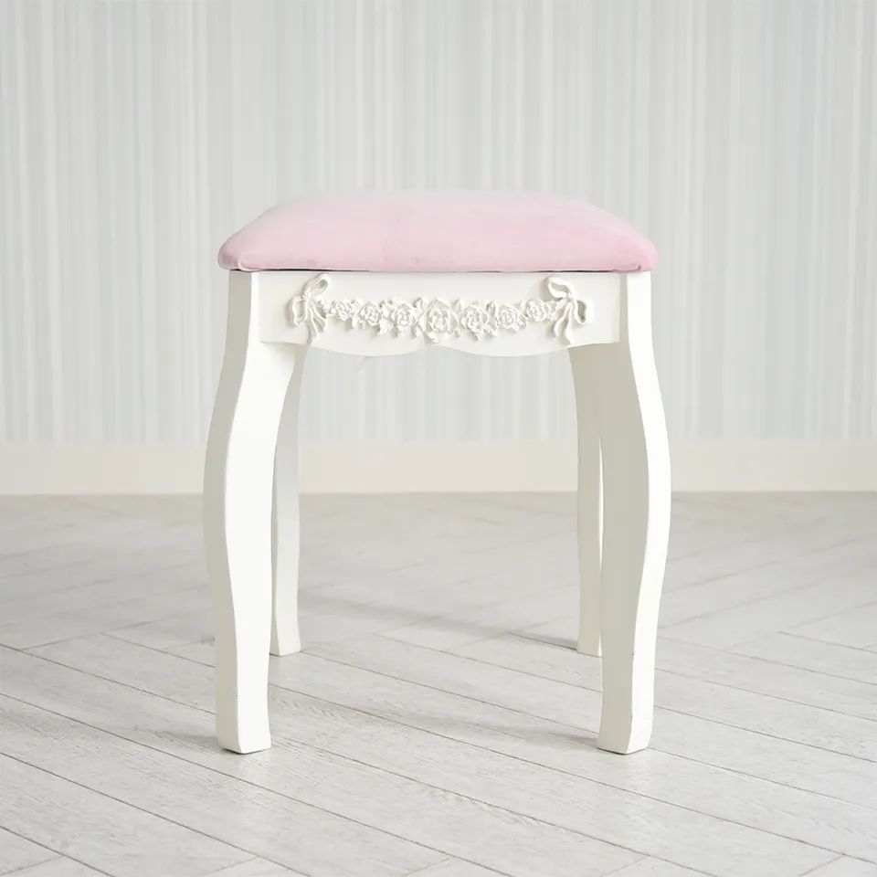 クリスマスまで限定 ロココ調 スノーホワイト ベッドルーム 3点パック 画像11