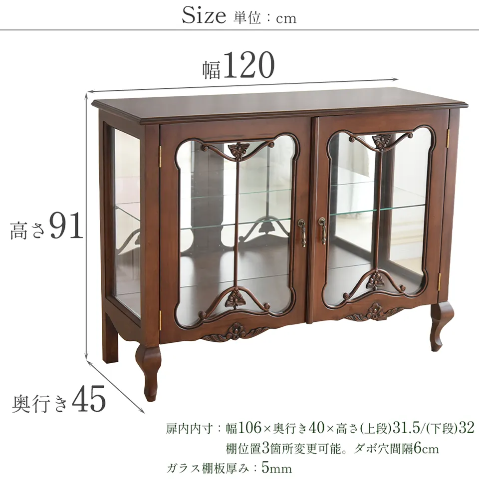 クリスマスまで限定 イタリア製 4人用 ダイニングセット 3点パック 画像11サイズ詳細