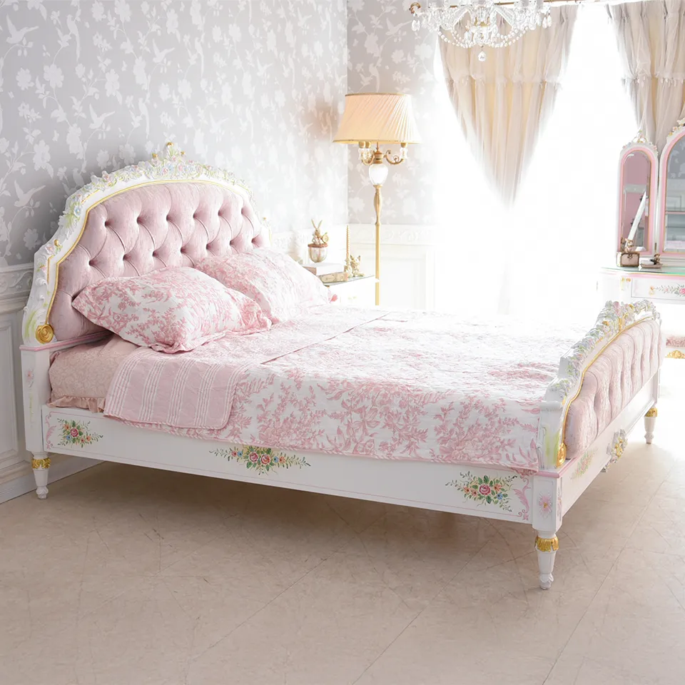 クリスマスまで限定 ロココ調 ベッドルーム 4点パック 画像4