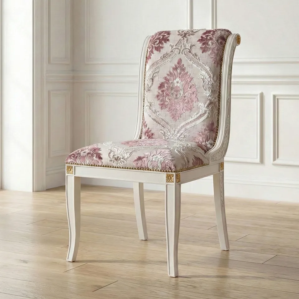 ロココ調 ROCOCO アントワネット ダイニングセット 5点 幅160cm 画像8