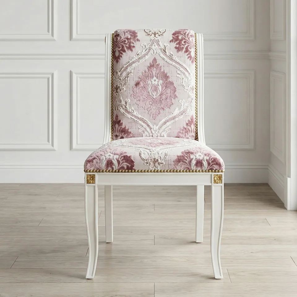 ロココ調 ROCOCO アントワネット ダイニングセット 5点 幅160cm 画像9