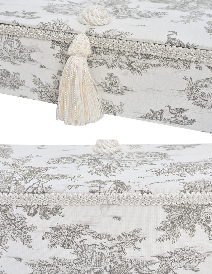 ジェニファーテイラー ジュエリーBOX Toile de Jouy【送料無料 ジェニファーテイラー ジュエリーBOX Toile de Jouy【送料無料