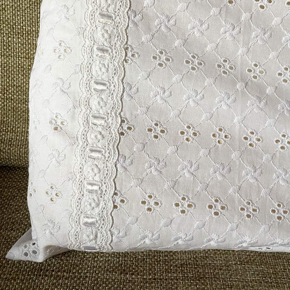 ピローケース 枕カバー 寝具 ベッドリネン レース 画像2