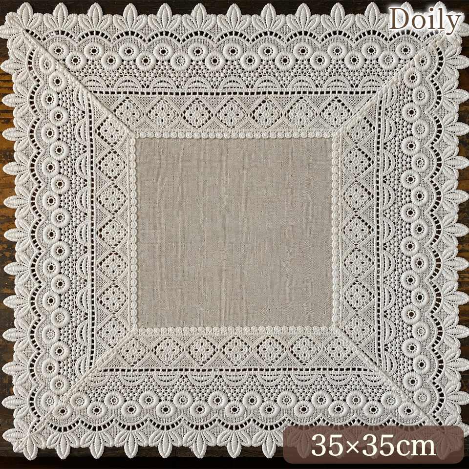 ラヴィヒュッゲ ドイリー 35×35cm 画像1サムネイル