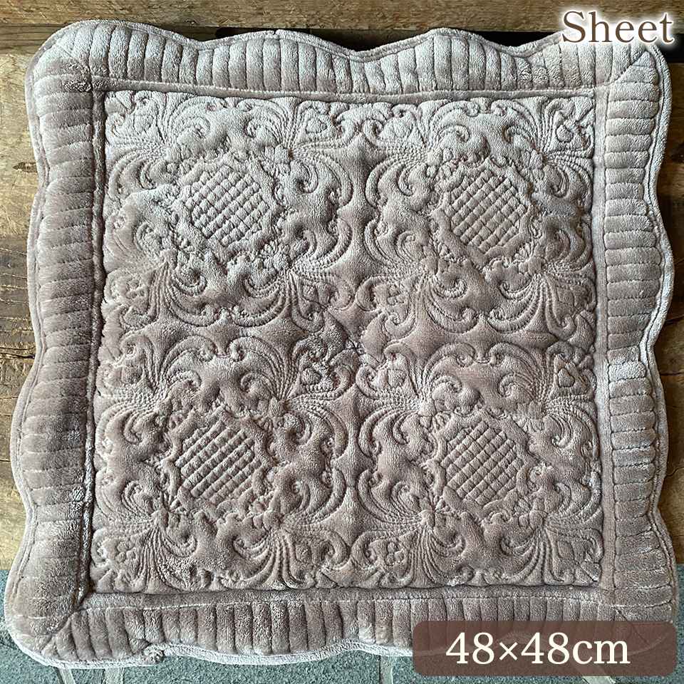 ブラウンフランネル シート 48×48cm 画像1サムネイル