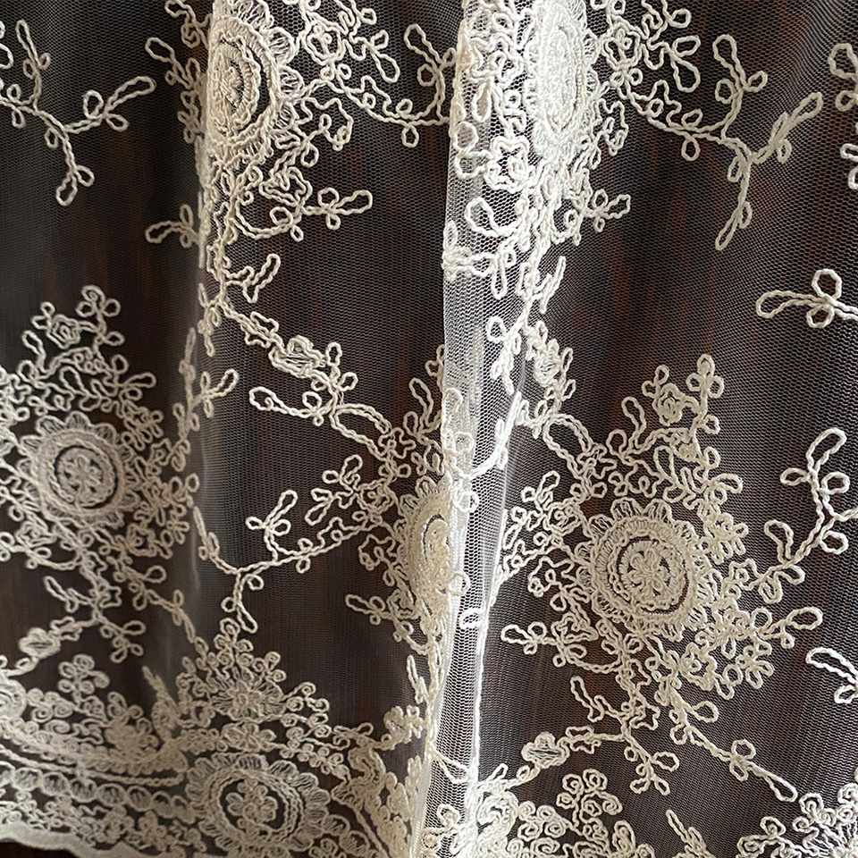 カフェカーテン カーテン 窓用 小窓 目隠し レース 画像2