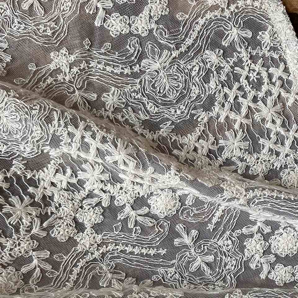 カフェカーテン カーテン 窓用 小窓 目隠し レース 画像2