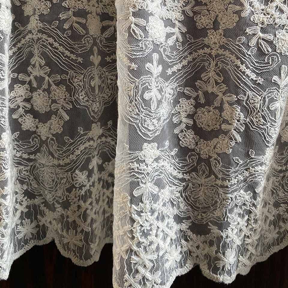 カフェカーテン カーテン 窓用 小窓 目隠し レース 画像3