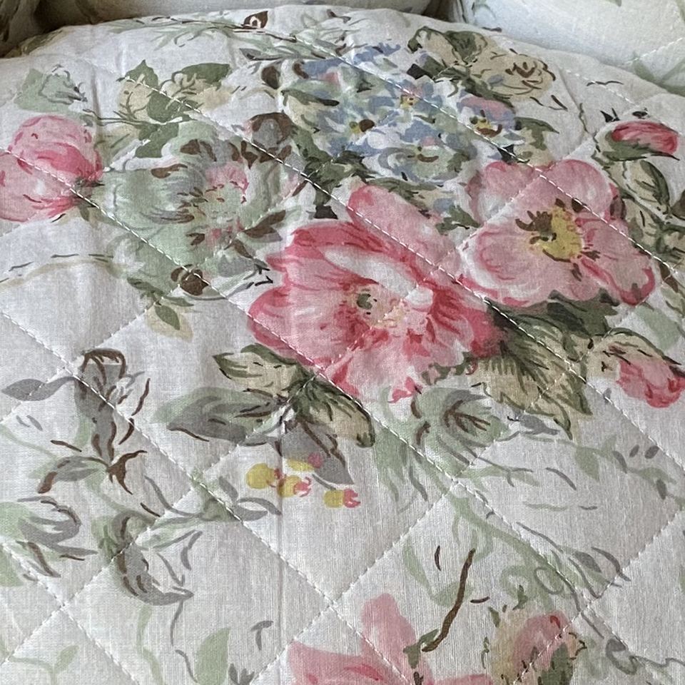 ペットベッド 犬用 猫用 キルト 布製 花柄 ペットグッズ 画像3