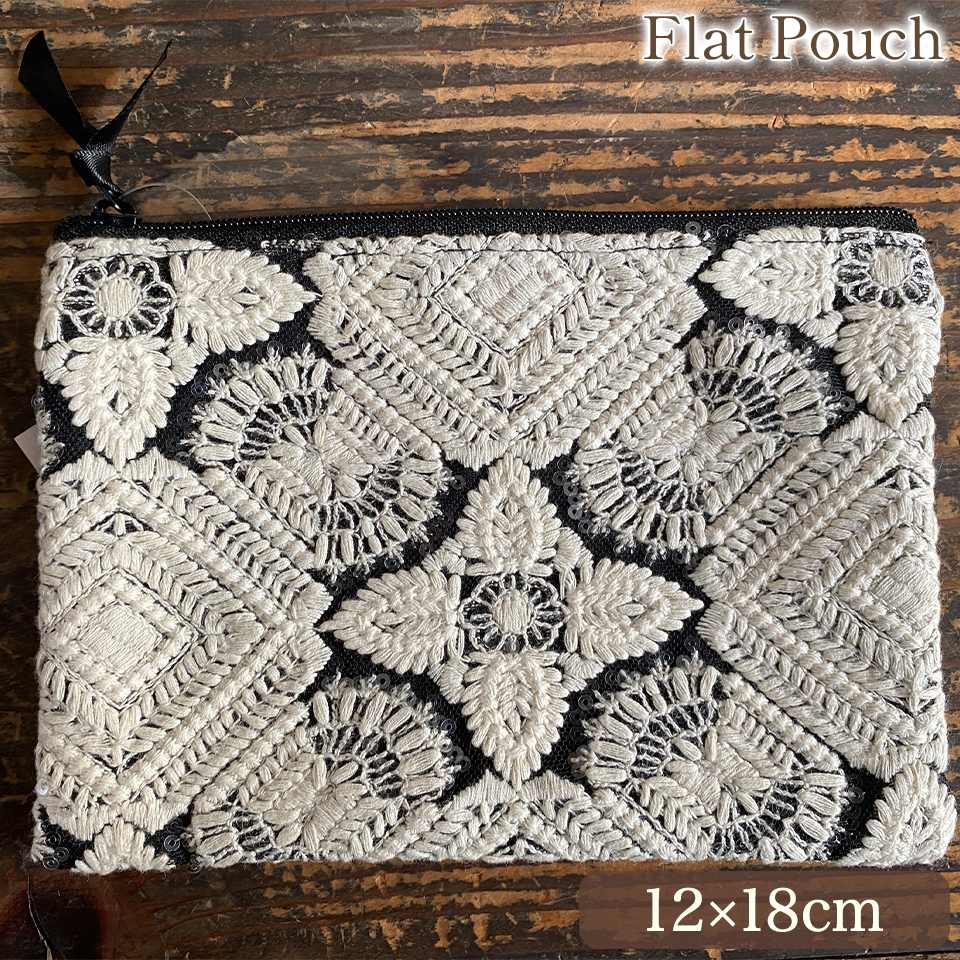 フロコンドネージュ フラットポーチS 12×18cm 画像1サムネイル