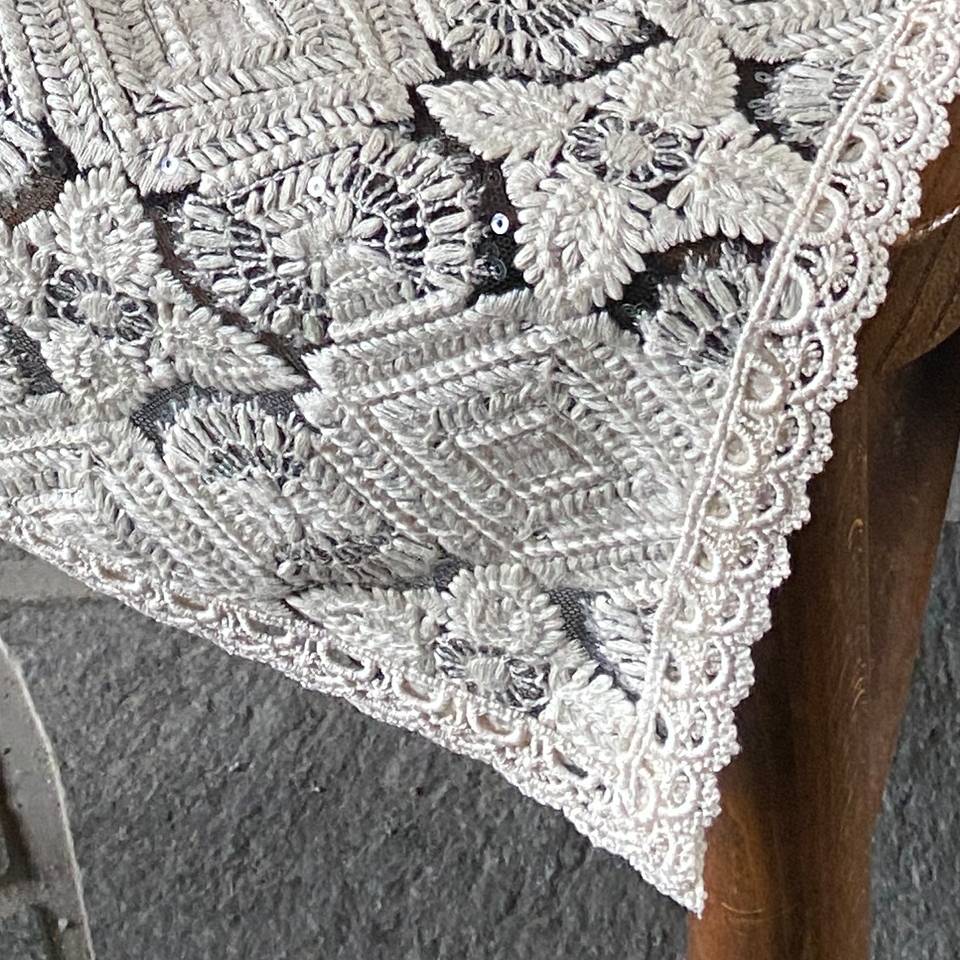 フロコンドネージュ テーブルセンター 40×110cm 画像2