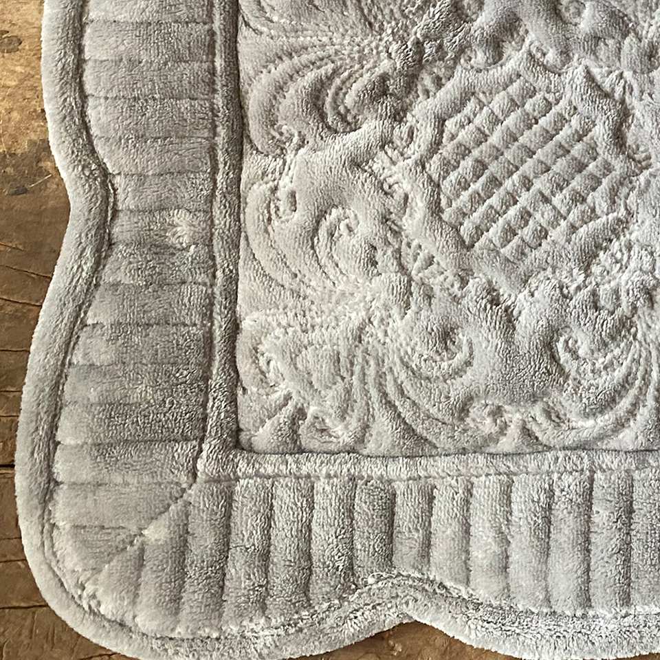 シート 敷物 長方形 シルバーグレー 布製 リバーシブル インテリア雑貨 画像2