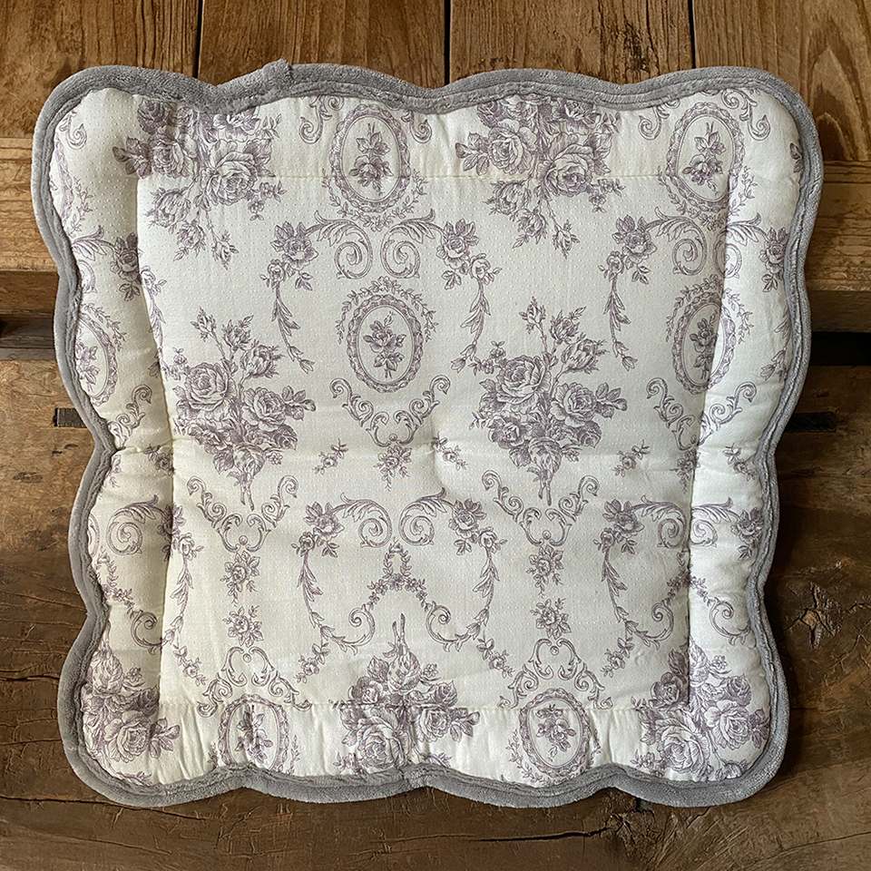 シート 敷物 長方形 シルバーグレー 布製 リバーシブル インテリア雑貨 画像3