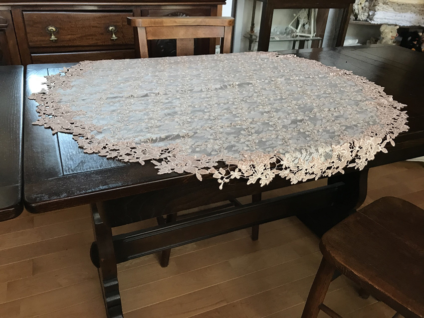 shell pink flower シェルピンクフラワー N1 テーブルクロス