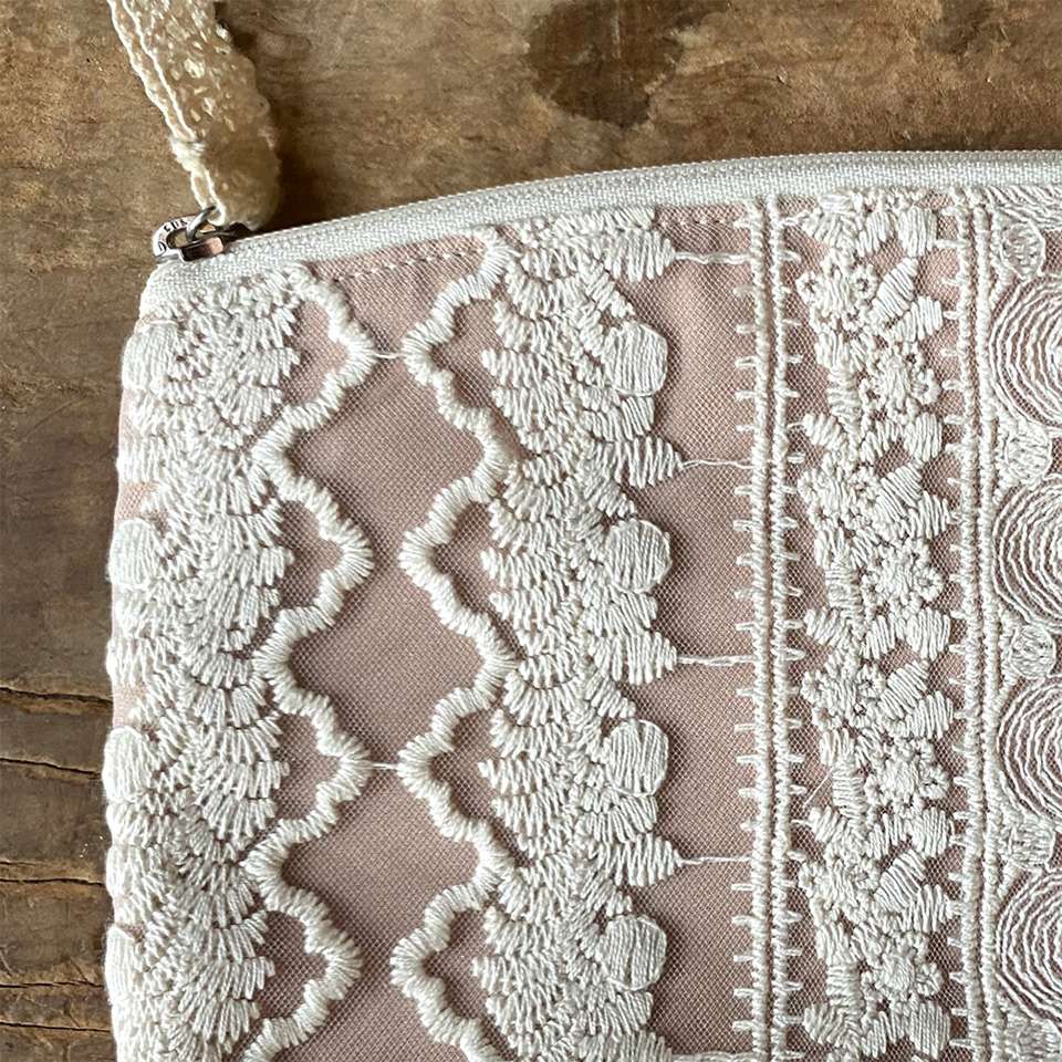 ポーチ ポーチ 化粧ポーチ 旅行用 レース 画像2