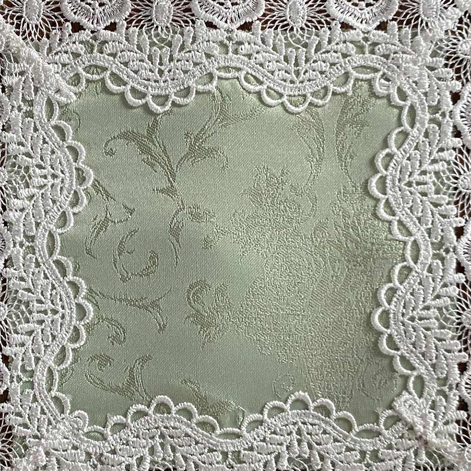 ドイリー 正方形 敷物 花瓶敷 テーブルリネン レース 画像3
