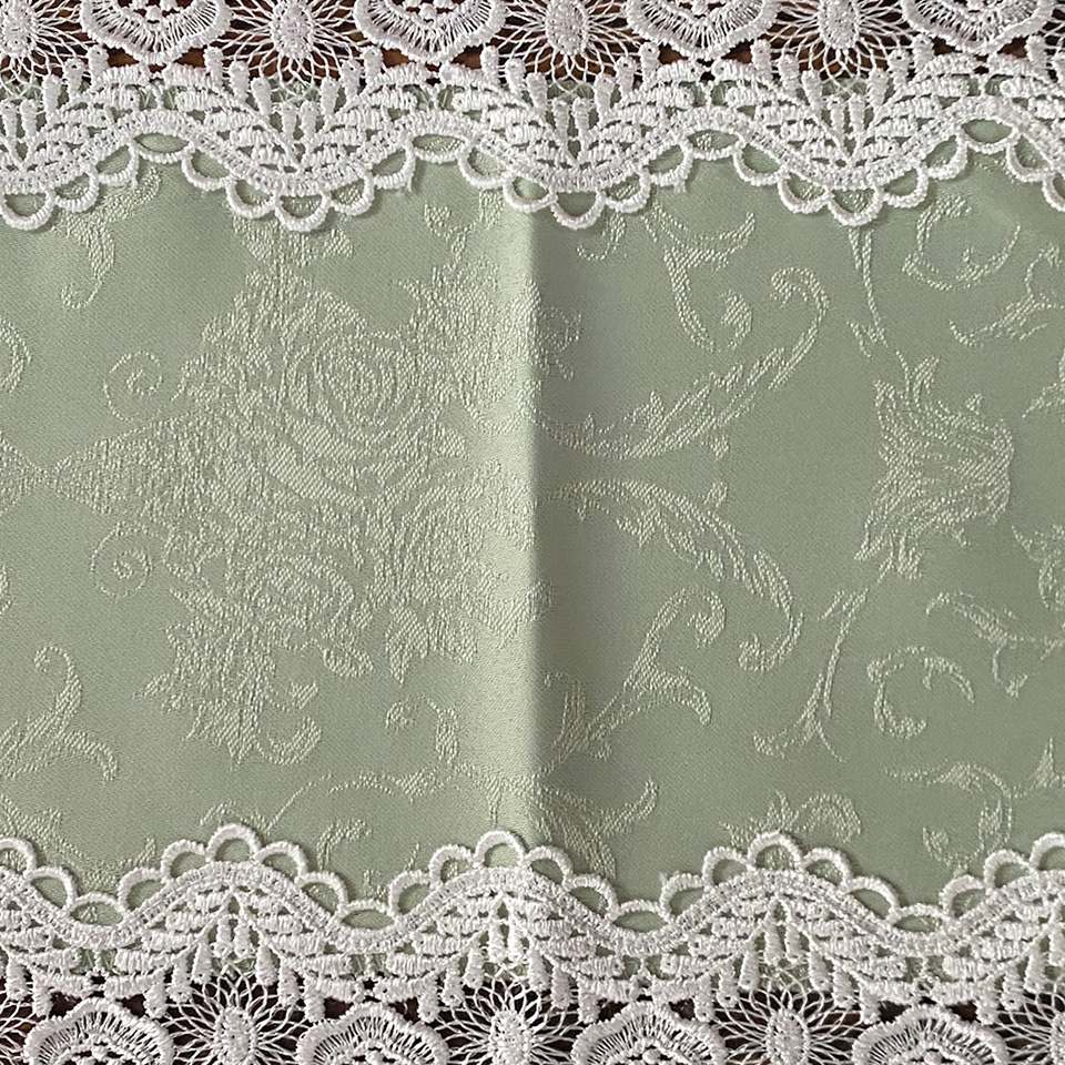 テーブルセンター 長方形 テーブルリネン 敷物 レース 画像3