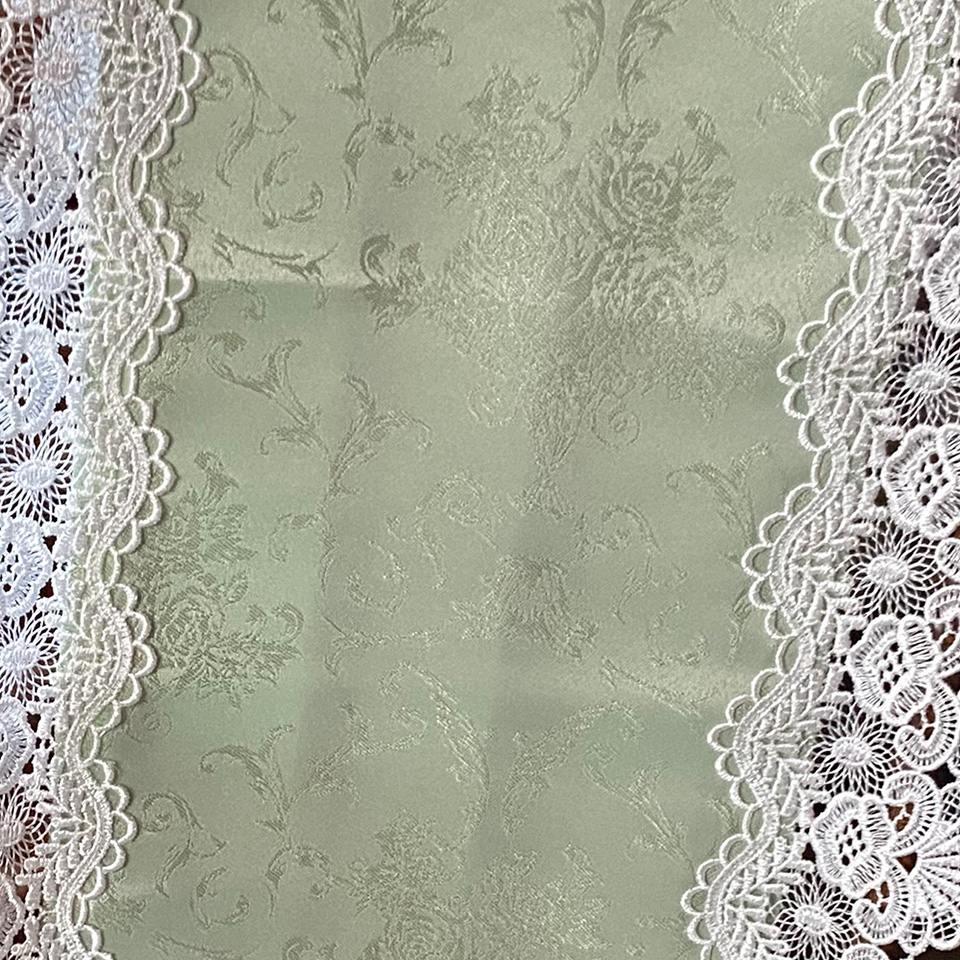 テーブルセンター 長方形 テーブルリネン 敷物 レース 画像3