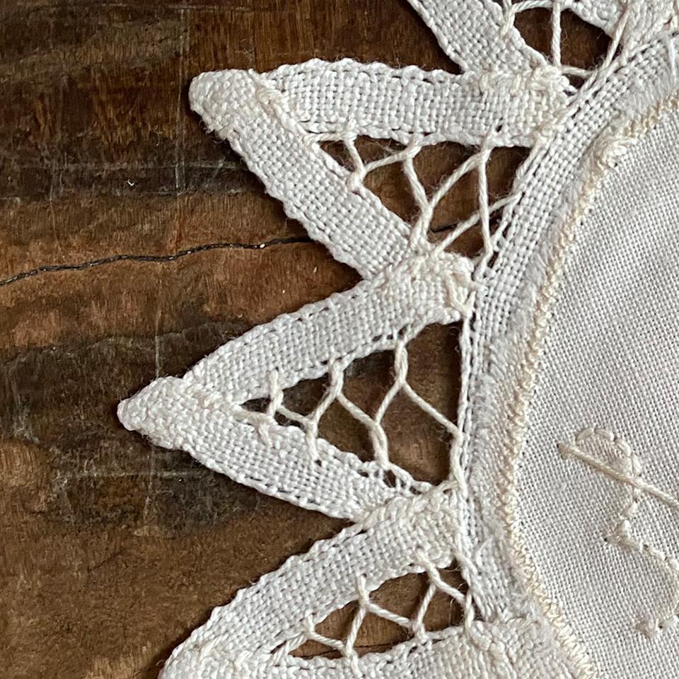 コースター 星形 コップ敷き 来客用 カフェ雑貨 レース 画像2