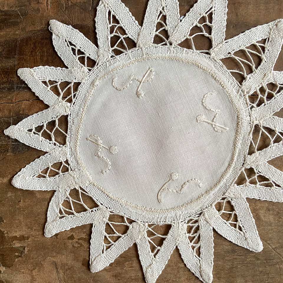 コースター 星形 コップ敷き 来客用 カフェ雑貨 レース 画像4