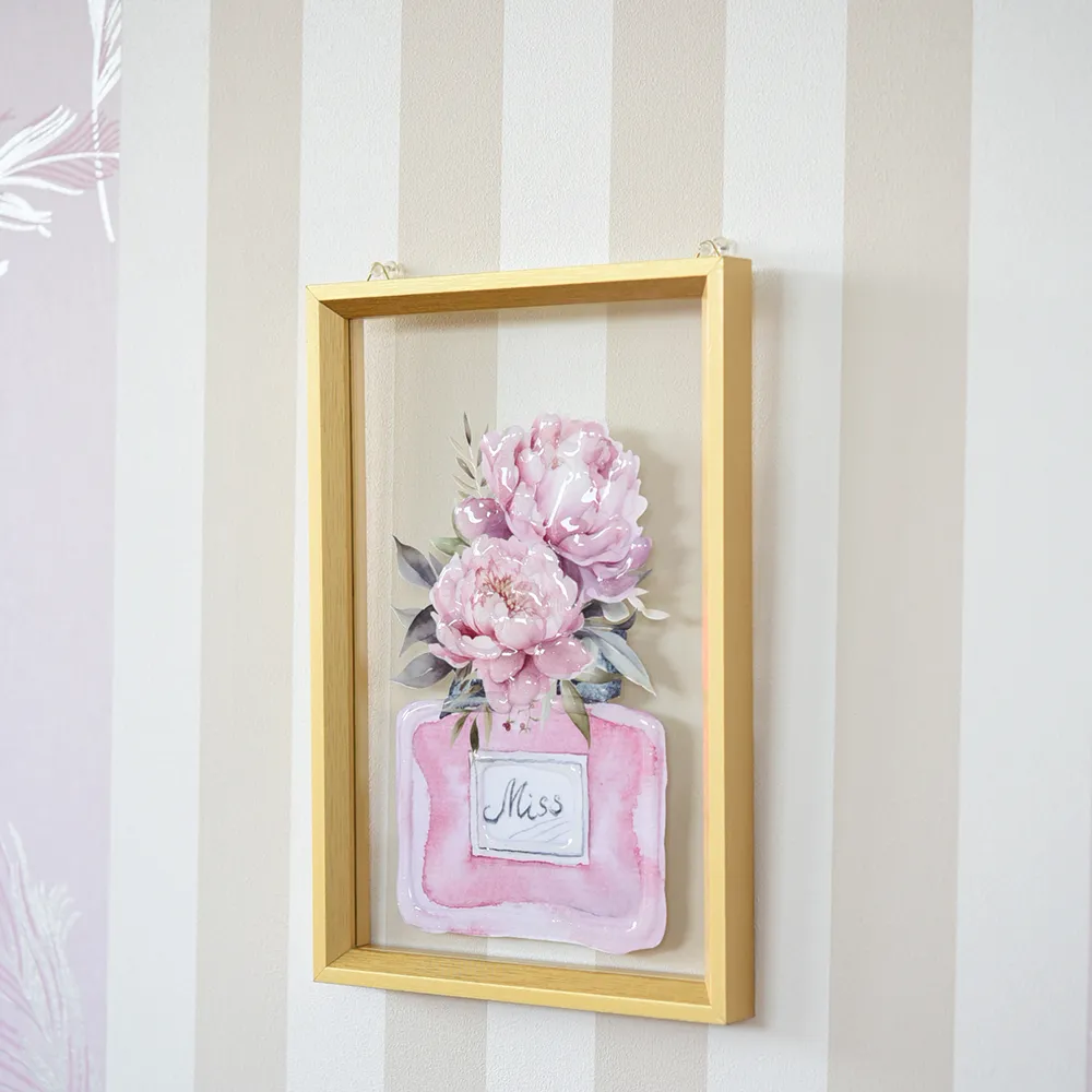 ３Dアート 「ピンク ドリーム」 20×30cm 画像7